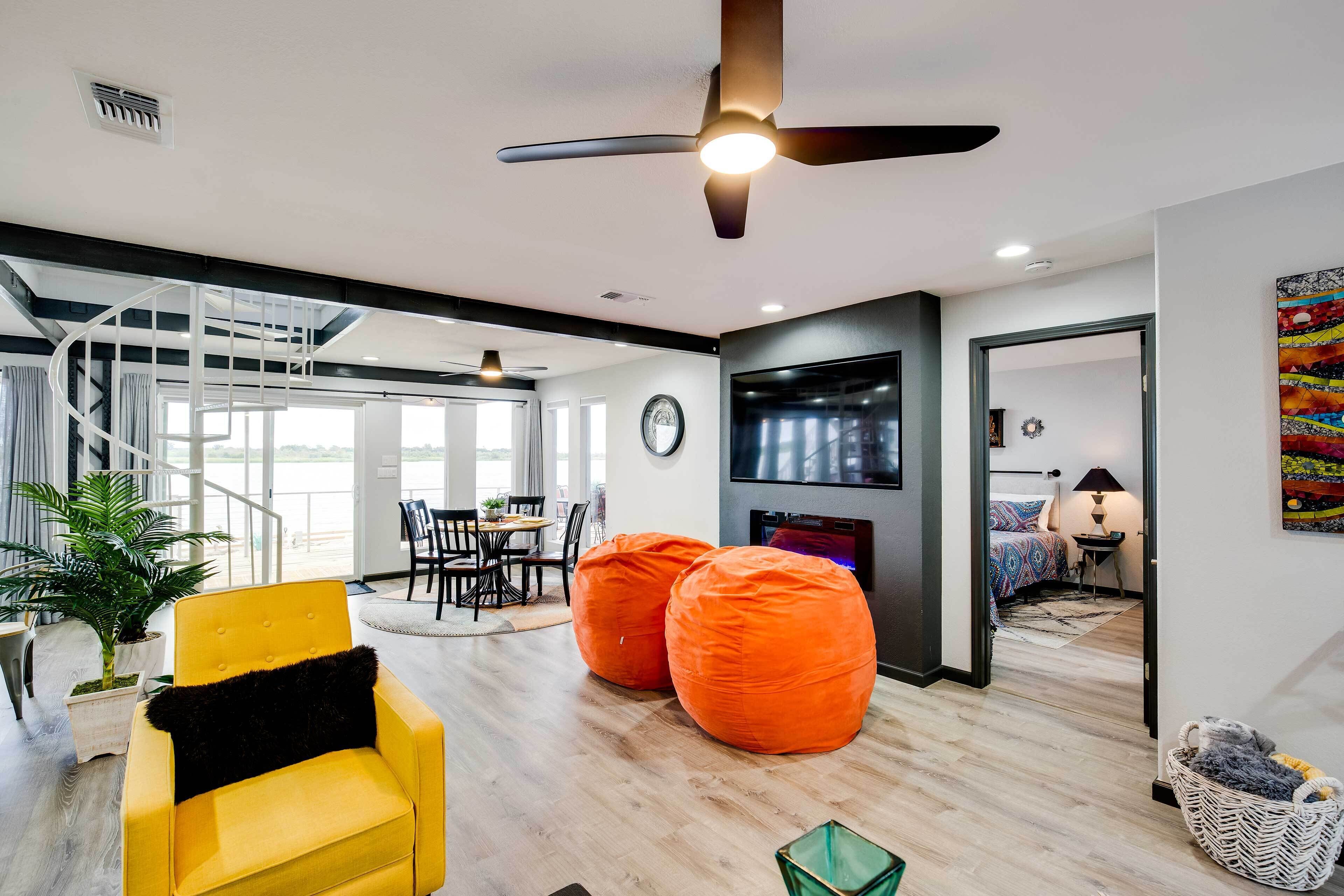 Waterfront House w/ Decks, Dock + Boat Slip!