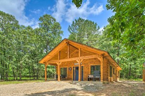 House (2 Bedrooms) | Interior - 'falling Star' Eagletown Cabin w/ Hot Tub: Pets OK (Eagletown)