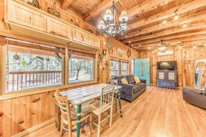 House (1 Bedroom) | Interior - Ruidoso Cabin w/ Hot Tub - 2 Mi to Grindstone Lake (Ruidoso)