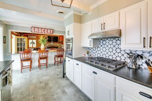 House (5 Bedrooms) | Interior - Decks & Lake Views: Waterfront Hot Springs Home! (Hot Springs)