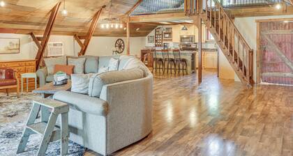 Unique, Renovated Barn Vacation Rental in Donnelly