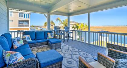 Stunning Surf City Home on Canal w/ Game Room!