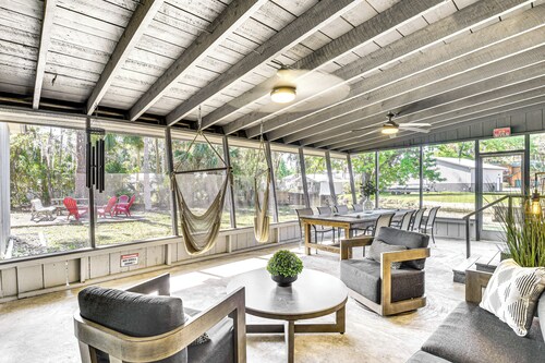 Charming Canalfront Retreat w/ Double Boat Slip!