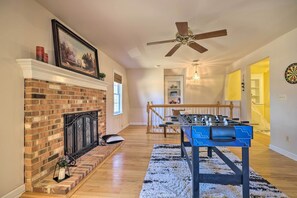 Cottage (2 Bedrooms) | Interior - Pet-friendly Cottage With Game Room & Fire Pit! (Reva)