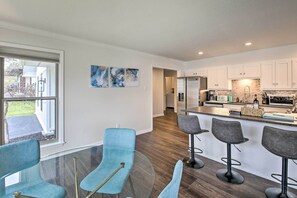 House (4 Bedrooms) | Interior - Boat Dock & Kayaks: Waterfront Hot Springs Home! (Hot Springs)