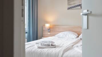 1 soverom, wi-fi og sengetøy