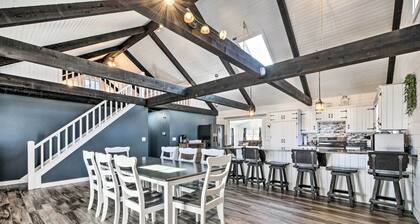 Spacious Massillon Log Cabin w/ Fire Pit!