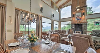 Mountain Views & Deck: Spacious Bryson City Home!