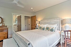 Hus (4 Bedrooms) | 4 soverom, strykejern/-brett og sengetøy