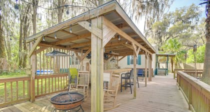 Pet-friendly St Augustine Home w/ Dock & Yard!