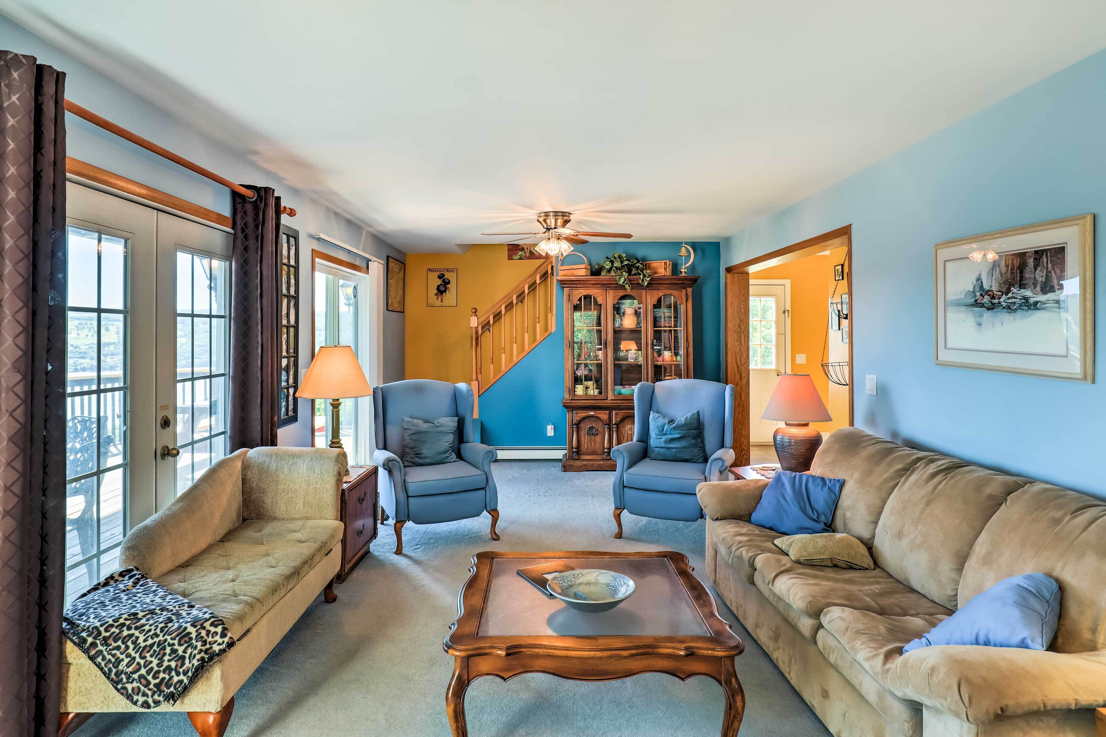 Lovely Finger Lakes Retreat w/ Deck & Lake Views!