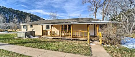 Fachada de la propiedad