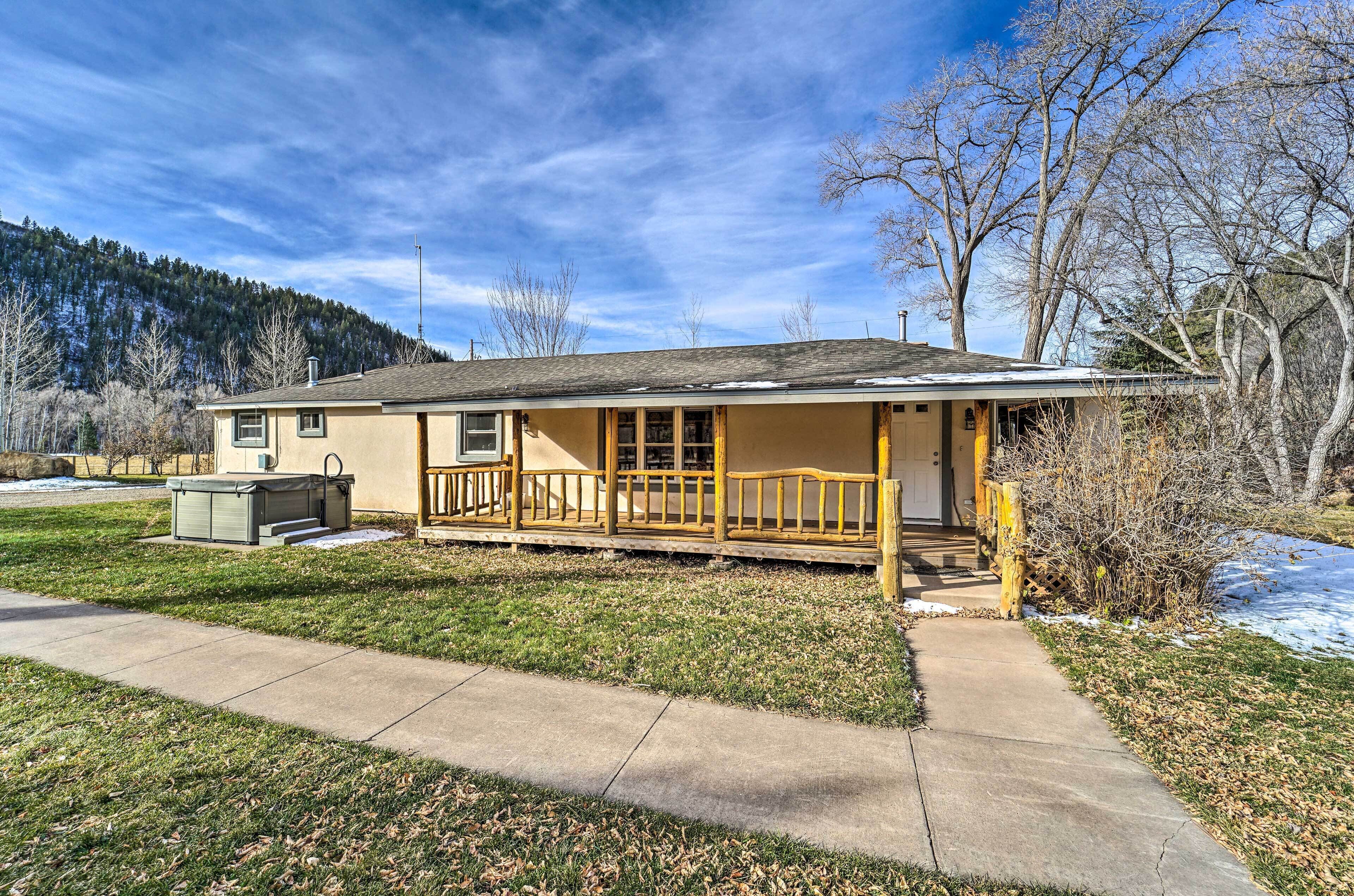 Dolores Ranch Cabin w/ Hot Tub, 1-acre Yard!