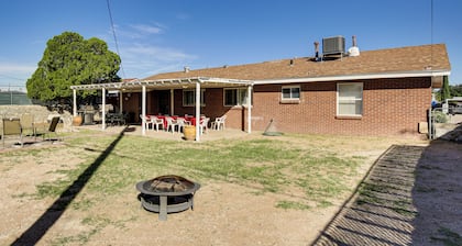 Quiet Family Home w/ Patio ~ 4 Mi to Utep, Airport