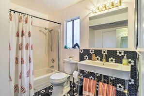 Apartment (3 Bedrooms) | Interior - Mtn-view Balcony + Pool Access: Palm Springs Gem (Palm Springs)