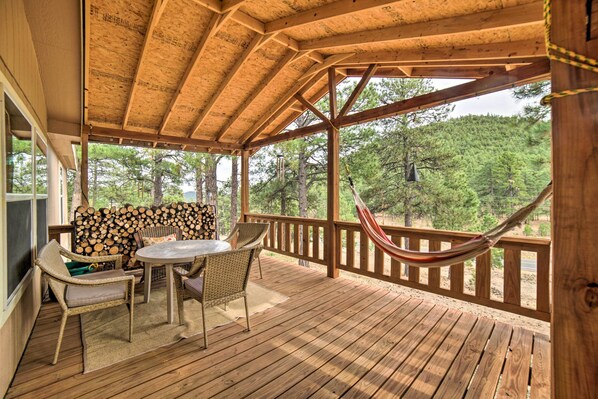 Ferienhaus (3 Bedrooms) | Speisen im Freien