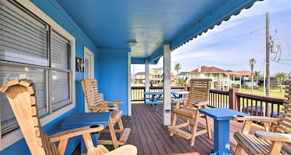 Ocean View, Deck: Colorful Crystal Beach Home!
