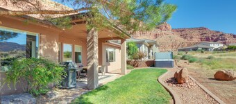 Zion Area Home w/ Scenic Views & Private Hot Tub!