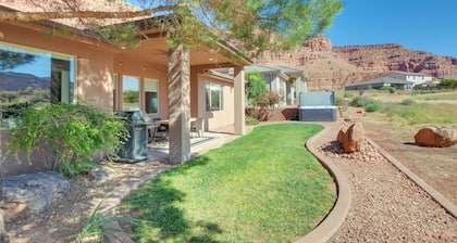 Zion Area Home w/ Scenic Views & Private Hot Tub!