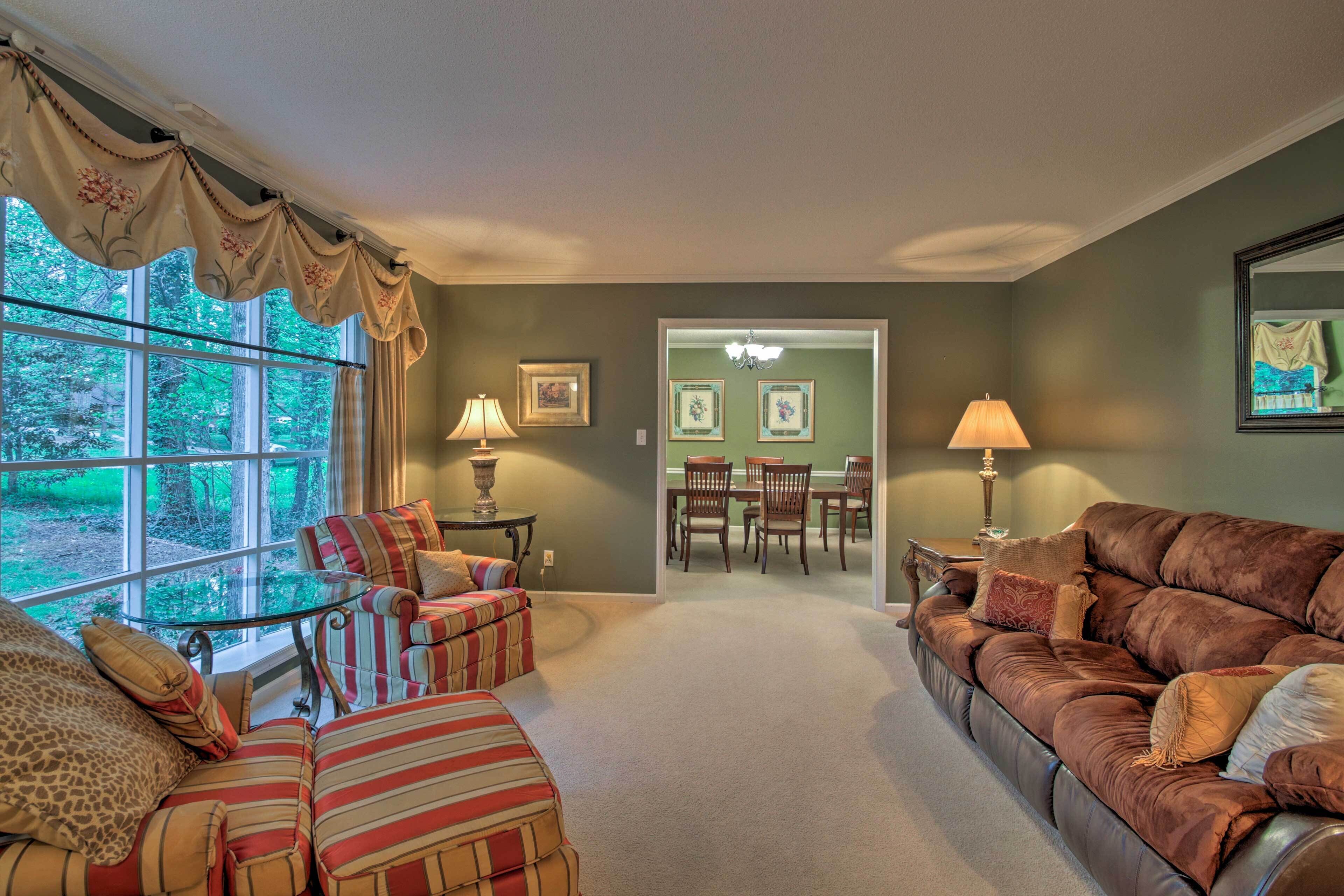 Spacious Family Home - 17 Miles to Winston-salem!