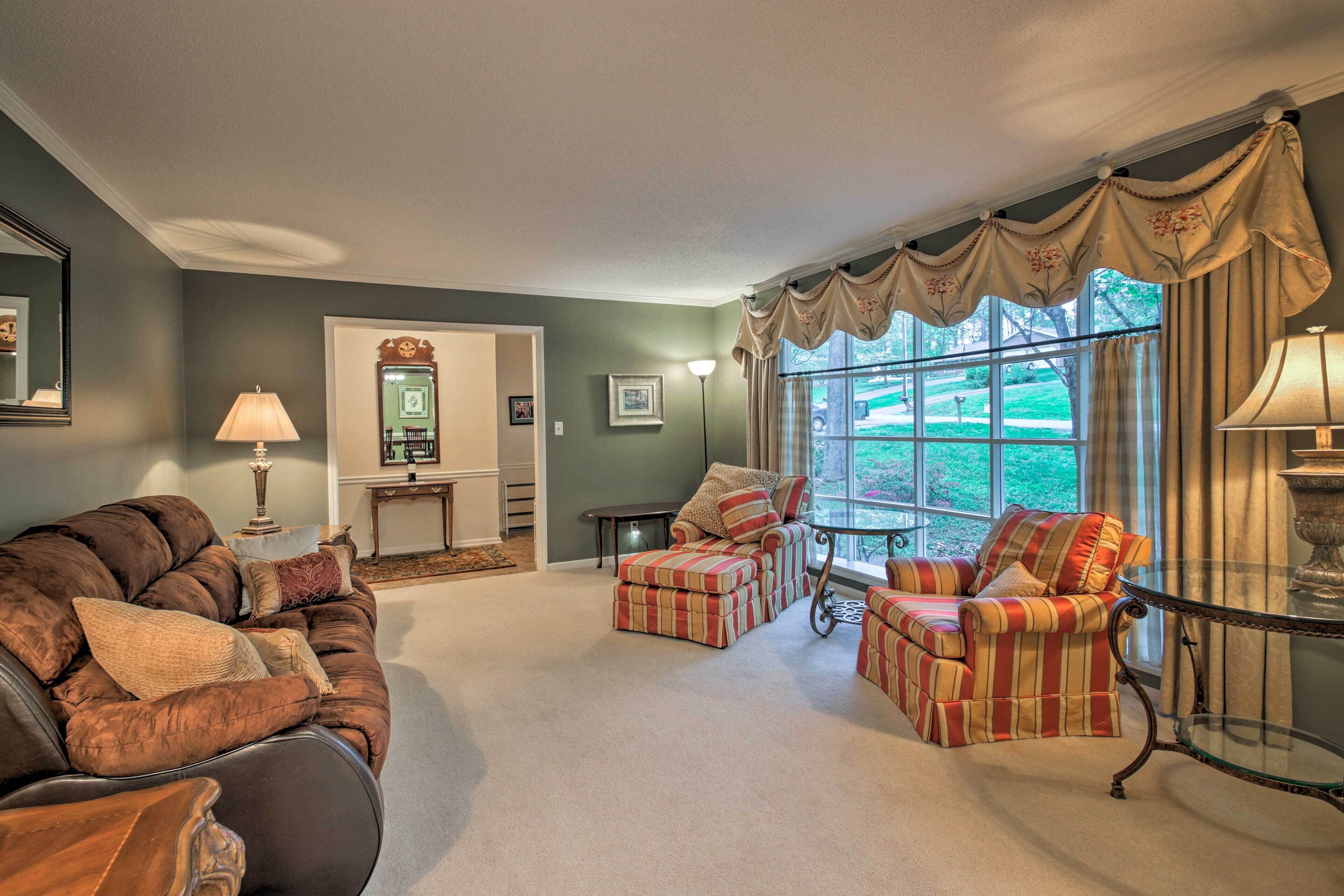 Spacious Family Home - 17 Miles to Winston-salem!