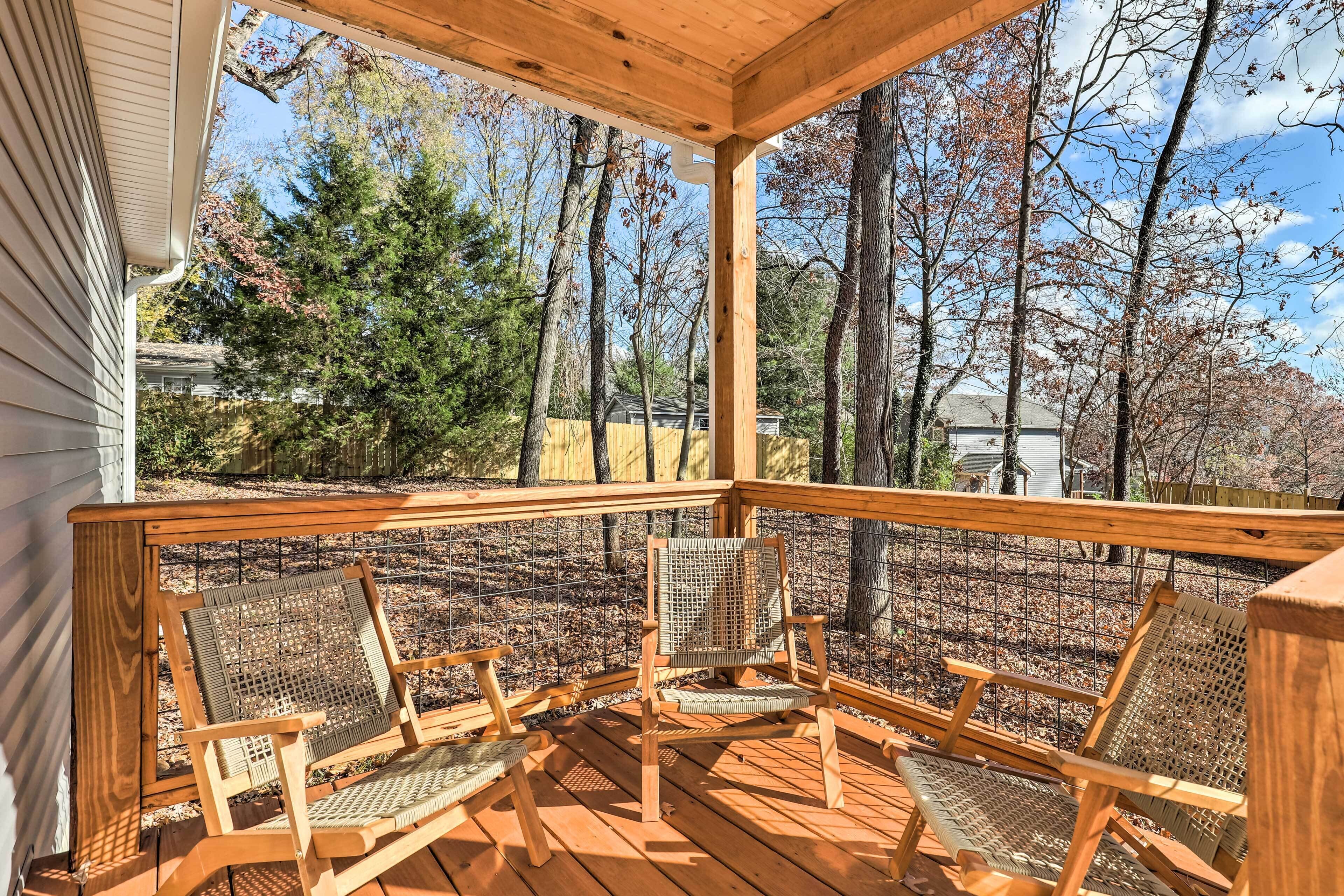 Candler Home w/ Private Hot Tub + Fire Pit!