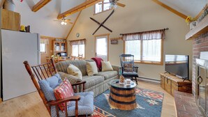 House (2 Bedrooms) | Interior - Walk to Beach: Pocono Lake Cabin w/ Pool Access! (Pocono Lake)
