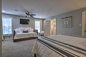 3 habitaciones, tabla de planchar con plancha y cunas gratuitas 