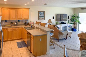 Apartment (2 Bedrooms) | Interior - Large Balcony & Water Views: Indian Shores Condo! (Indian Shores)