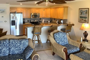 Apartment (2 Bedrooms) | Interior - Large Balcony & Water Views: Indian Shores Condo! (Indian Shores)