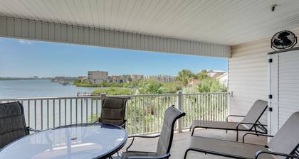 Large Balcony & Water Views: Indian Shores Condo!