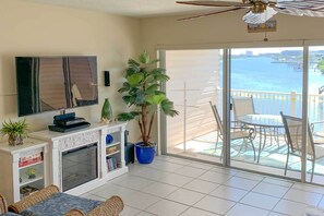 Apartment (2 Bedrooms) | Interior - Large Balcony & Water Views: Indian Shores Condo! (Indian Shores)