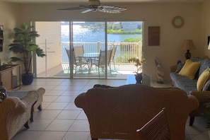 Apartment (2 Bedrooms) | Interior - Large Balcony & Water Views: Indian Shores Condo! (Indian Shores)