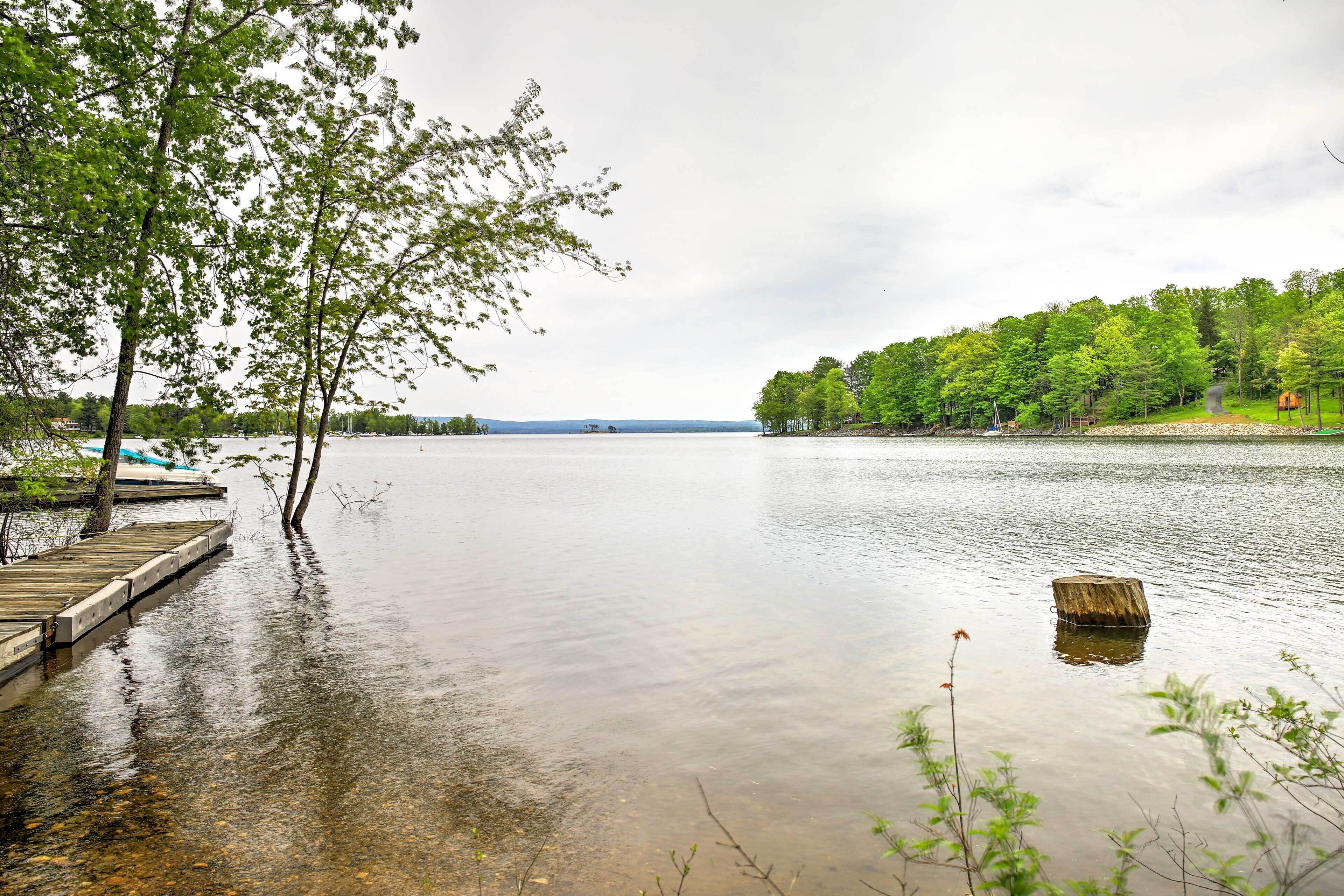 Mayfield Home w/ Private Dock on Lake Sacandaga!