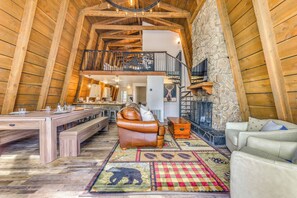 House (1 Bedroom) | Interior - Cozy Ruidoso Cabin Rental w/ Private Hot Tub! (Ruidoso)