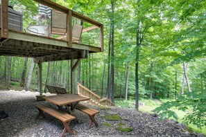 Interior - Cozy Cabin on 10 Acres, Walk to Chippewa River! (Exeland)