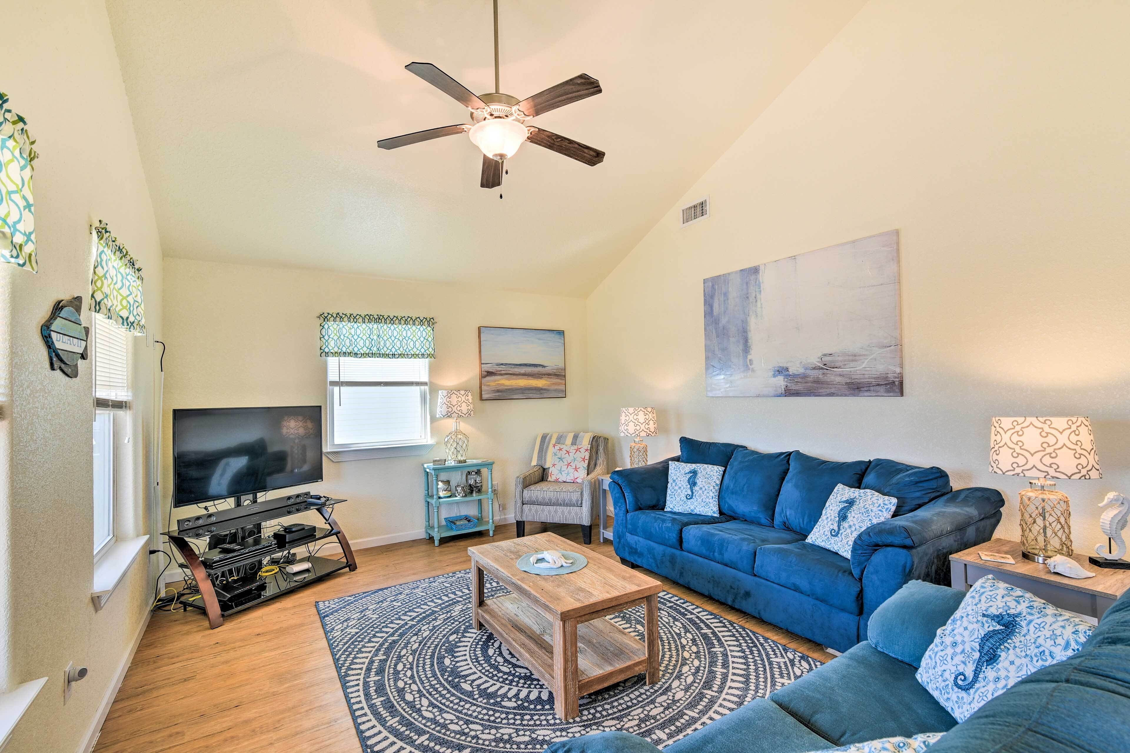 Surfside Beach House w/ Scenic Ocean Views!