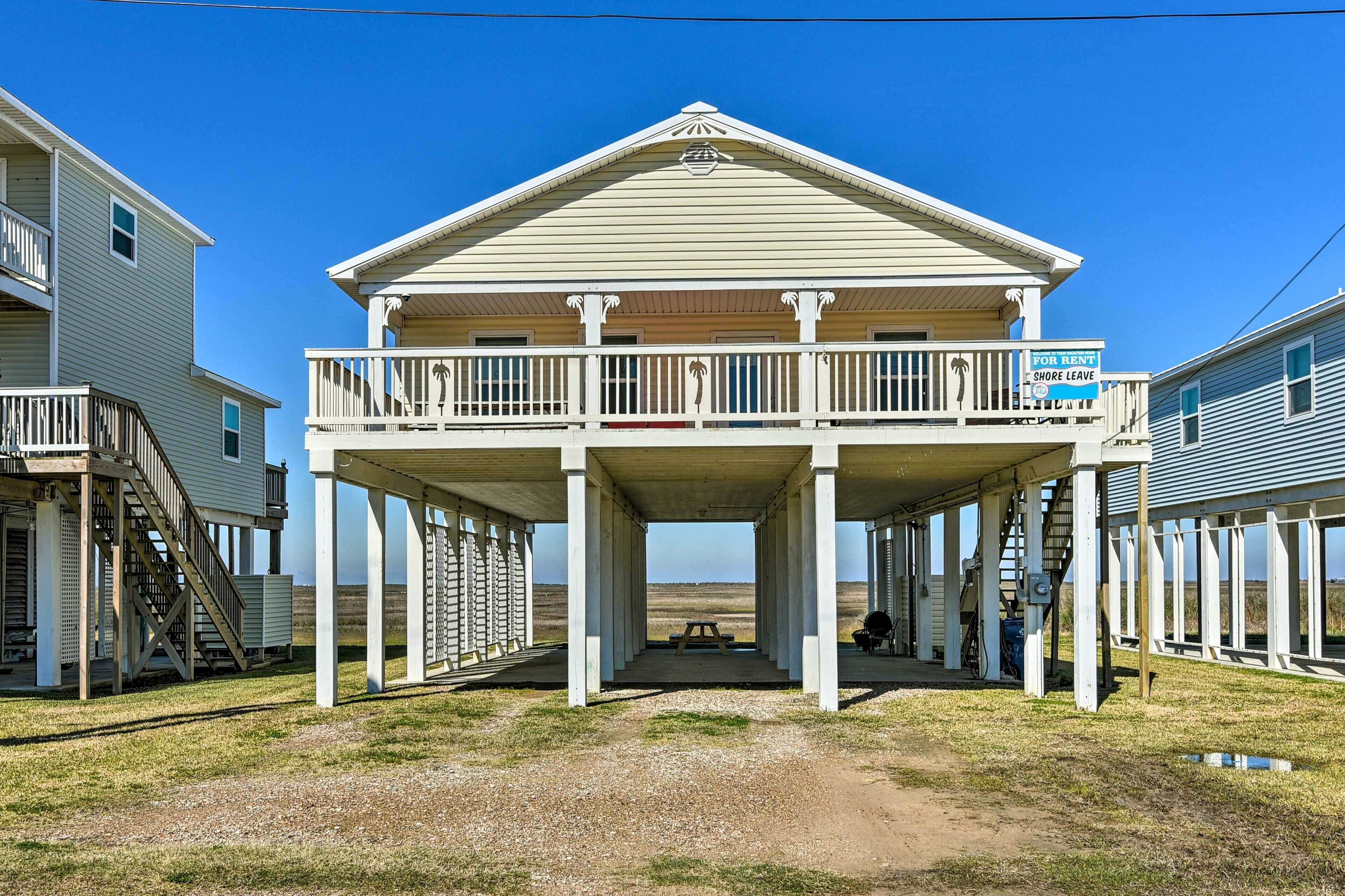 Surfside Beach House w/ Scenic Ocean Views!