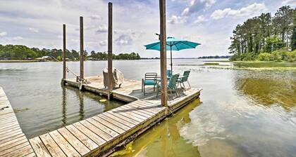 Home on Jordan Lake w/ Shared Dock & Boat Slip!