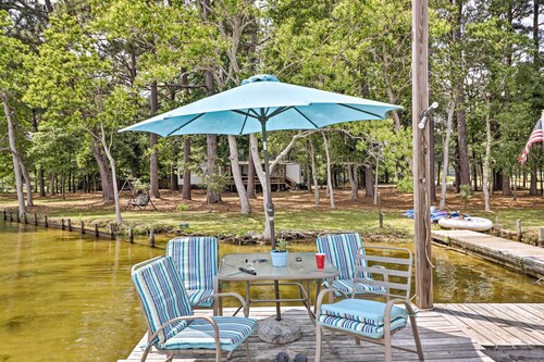 Home on Jordan Lake w/ Shared Dock & Boat Slip!