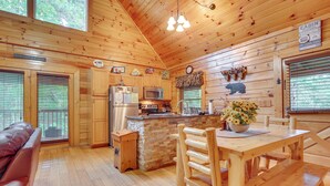House (2 Bedrooms) | Interior - The Dreamer's Nest Sevierville Cabin w/ Hot Tub! (Sevierville)