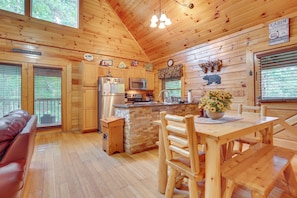 House (2 Bedrooms) | Interior - Inviting Sevierville Cabin w/ Deck & Hot Tub! (Sevierville)