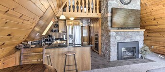 A-frame Cabin w/ Private Boat Dock!
