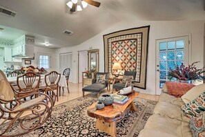 Interior - Riverfront Martindale House w/ 2 Covered Decks (Martindale)