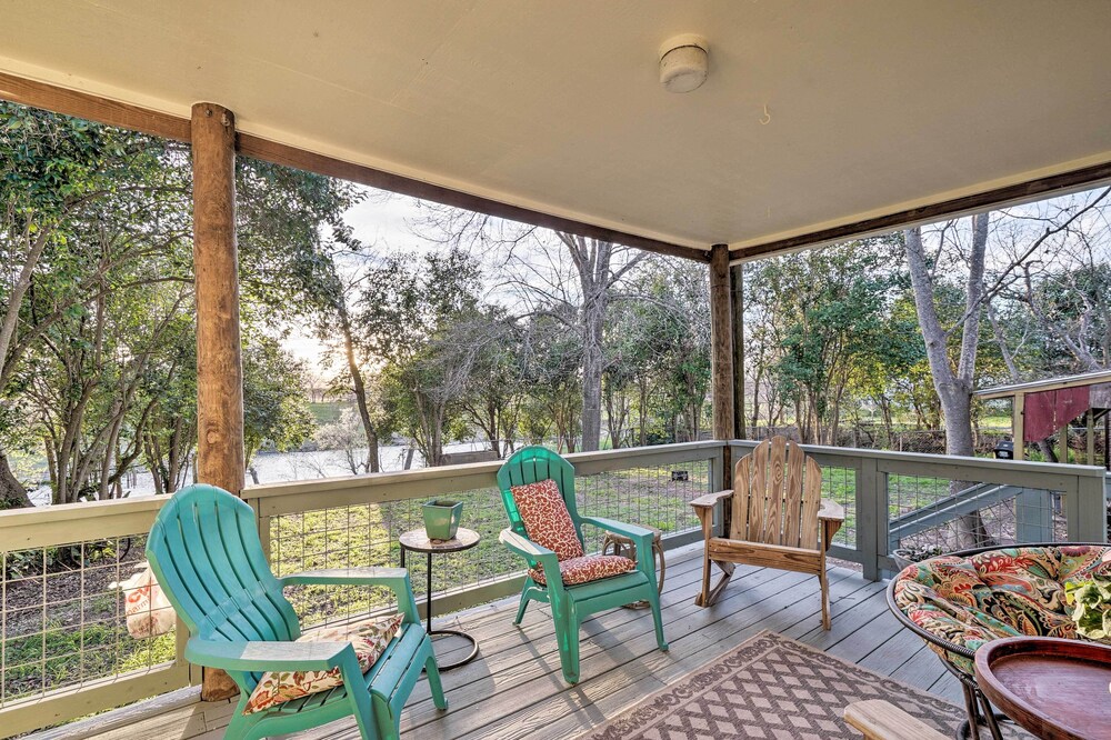Riverfront Martindale House w/ 2 Covered Decks