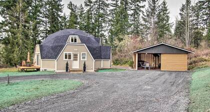 Geodesic Dome House w/ Scenic Views + Hot Tub