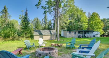 Houghton Lake Area Home w/ Fire Pit & Yard!