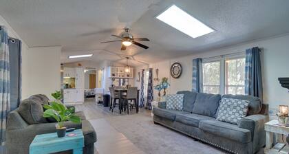 Houghton Lake Area Home w/ Fire Pit & Yard!