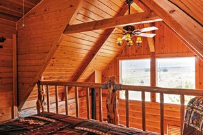 House (1 Bedroom) | Interior - Remote Antimony Log Cabin w/ Green Meadow Views! (Antimony)