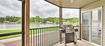 Poolside Fun! Lake-view Camdenton Condo